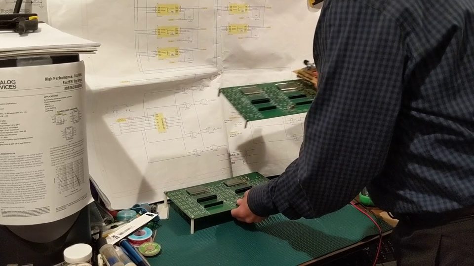 LPP boards on the bench